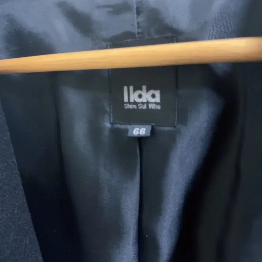 [BUNJANG] Ilda Navy Handmade Long Coat / Ilda 네이비 핸드메이드 롱 코트 66