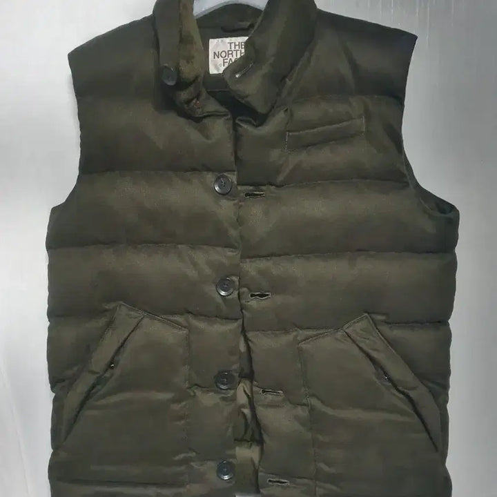 [BUNJANG] The North Face Padded Vest Khaki 105 / 노스페이스 패딩 조끼 카키색105