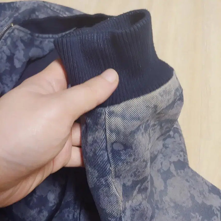 [BUNJANG] Japanese Printed Denim Stadium Jacket (M) / 일본 프린팅 데님 스타디움 자켓 m, 77