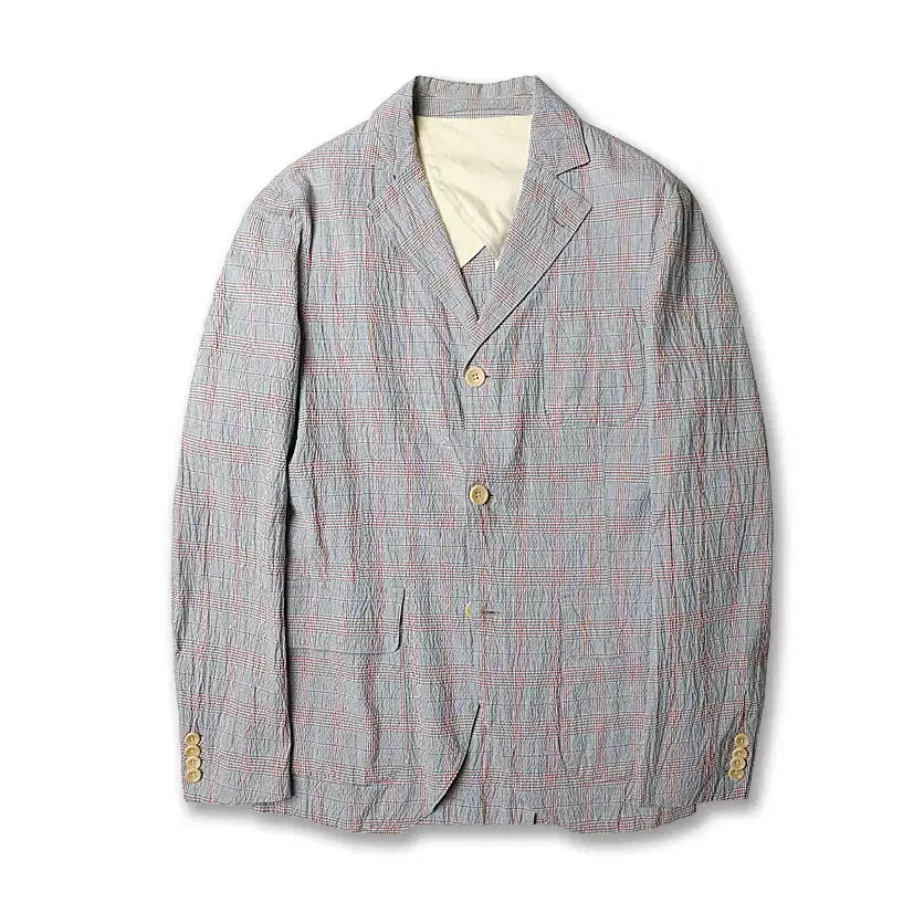 [BUNJANG] East Harbour Surplus Seersucker Check Suit Set / 이스트 하버 서플러스 [East Harbour Surplus] 수트 셋업