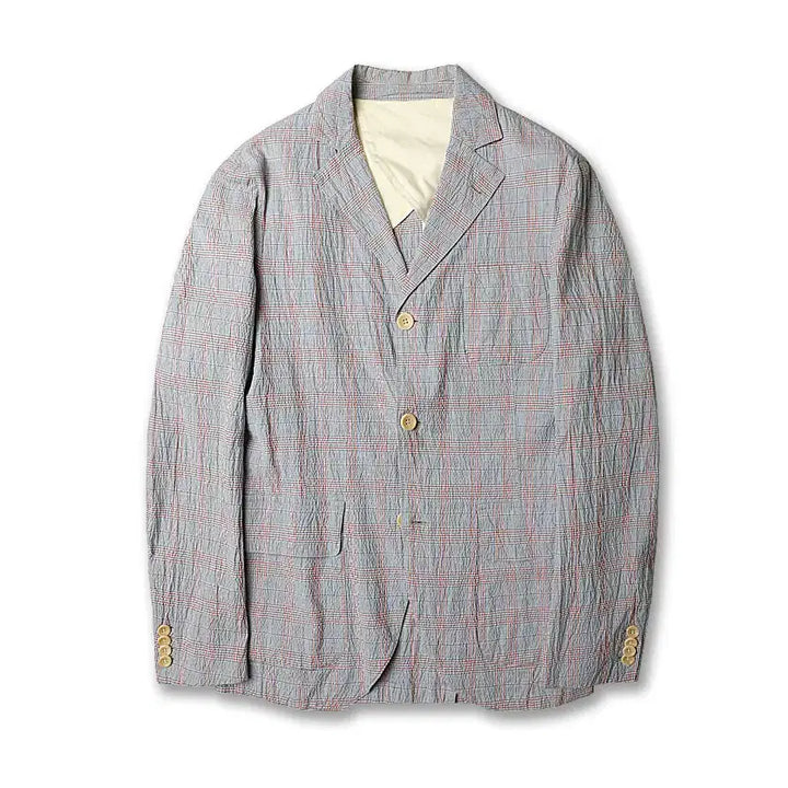 [BUNJANG] East Harbour Surplus Seersucker Check Suit Set / 이스트 하버 서플러스 [East Harbour Surplus] 수트 셋업