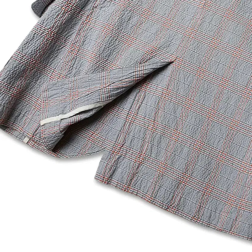 [BUNJANG] East Harbour Surplus Seersucker Check Suit Set / 이스트 하버 서플러스 [East Harbour Surplus] 수트 셋업
