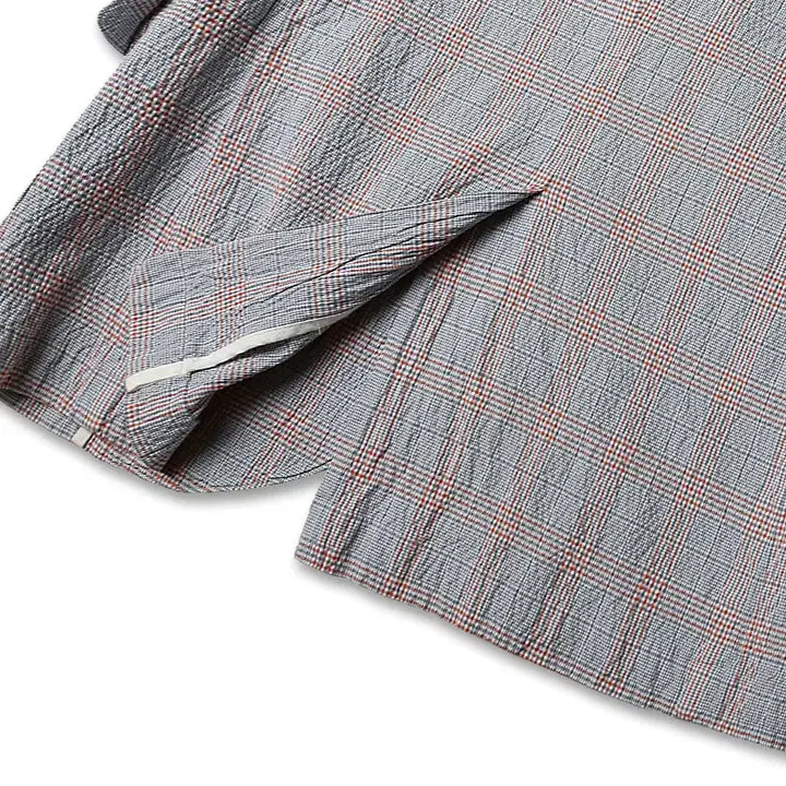 [BUNJANG] East Harbour Surplus Seersucker Check Suit Set / 이스트 하버 서플러스 [East Harbour Surplus] 수트 셋업