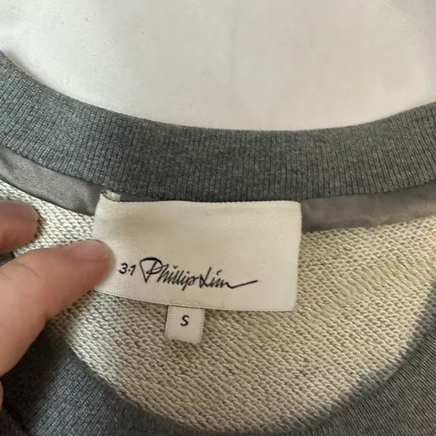 [BUNJANG] 3.1 Phillip Lim Gray Wings Sweatshirt / 3.1필립림 그레이윙즈맨투맨 S