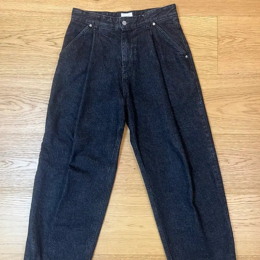 [BUNJANG] Youth Structured Wide Denim Pants / 유스(youth) - structured wide denim pants