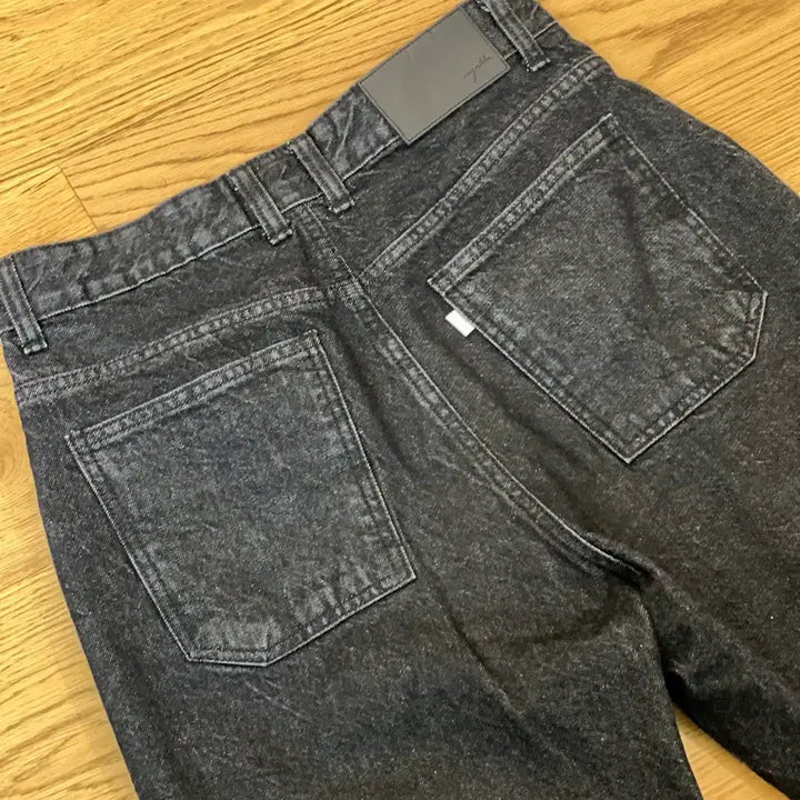 [BUNJANG] Youth Structured Wide Denim Pants / 유스(youth) - structured wide denim pants