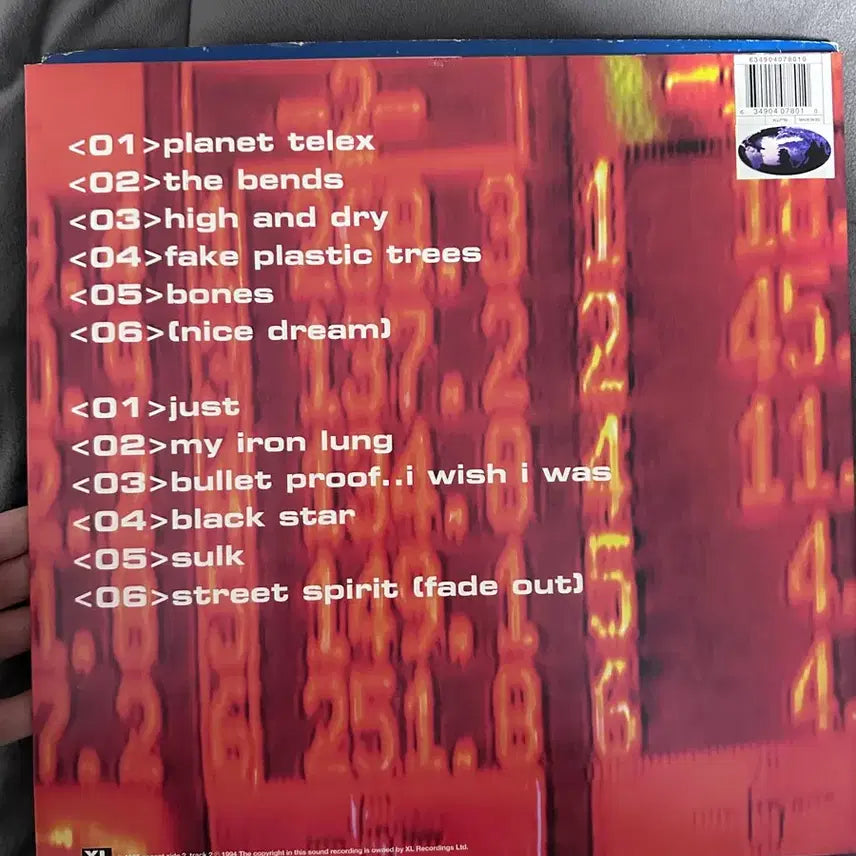 [BUNJANG] Radiohead The Bends LP Vinyl Record / 라디오헤드 The Bends LP 음반