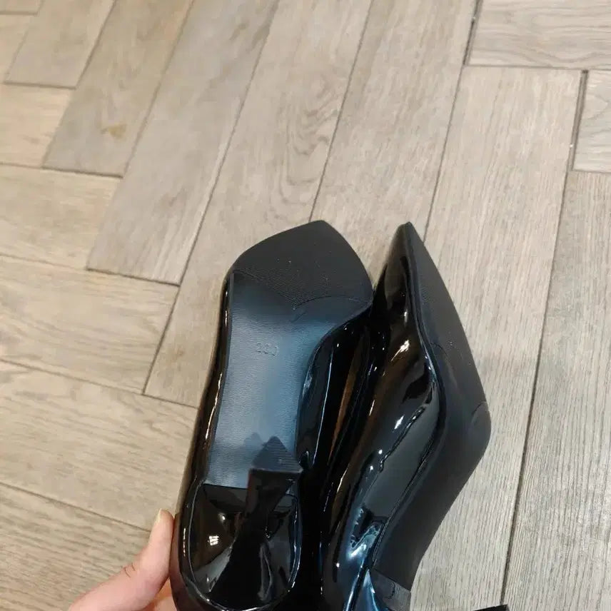 [BUNJANG] Leather Stiletto Kitten Heels / 진짜 가죽 스틸레토 키튼힐 5cm