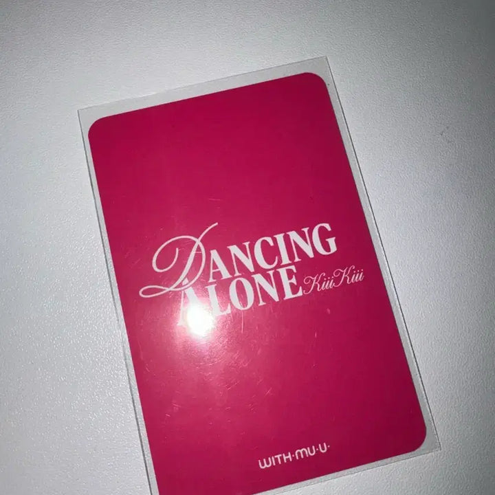 [BUNJANG] Kiiikiii HaEum Dancing Alone Withmu POB Photocard / kiiikiii 키키 하음 댄싱얼론 위드뮤 포카 양도
