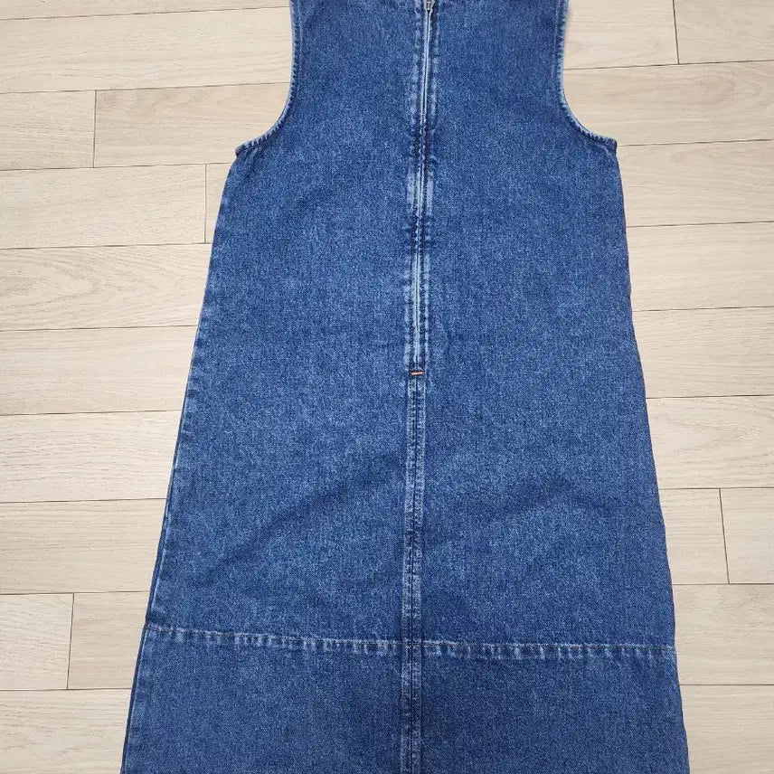 [BUNJANG] Sheher Denim Bustier Dress / 쉐르  데님  원피스