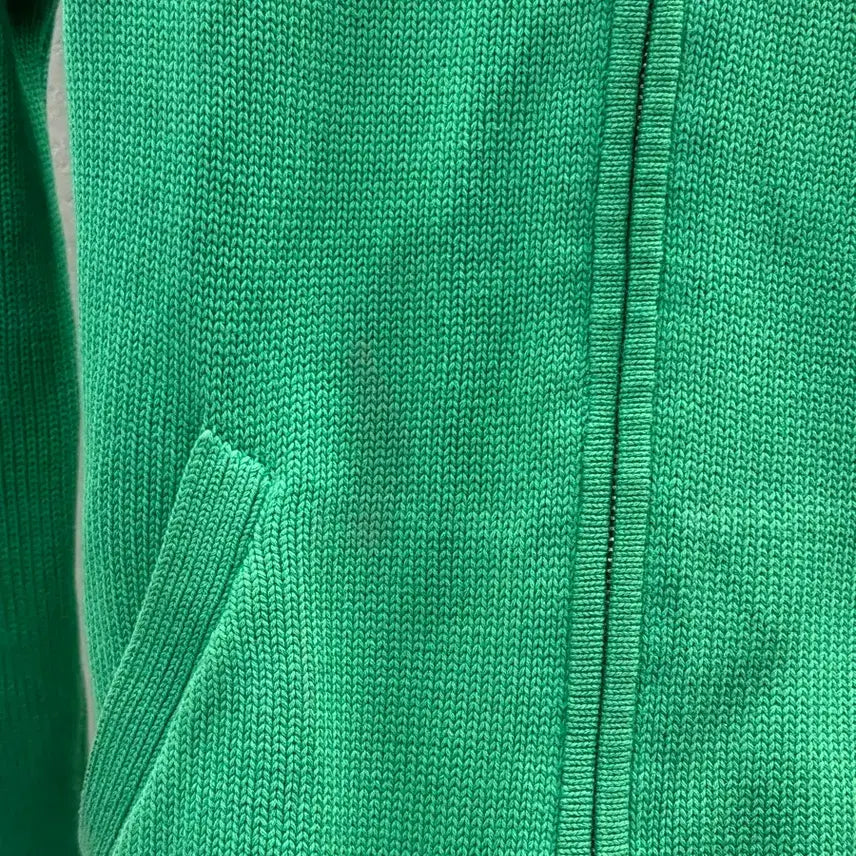 [BUNJANG] Polo Ralph Lauren Cable Knit Zip-up Sweater Green S / 폴로 랄프로렌 케이블 니트 집업 그린 S