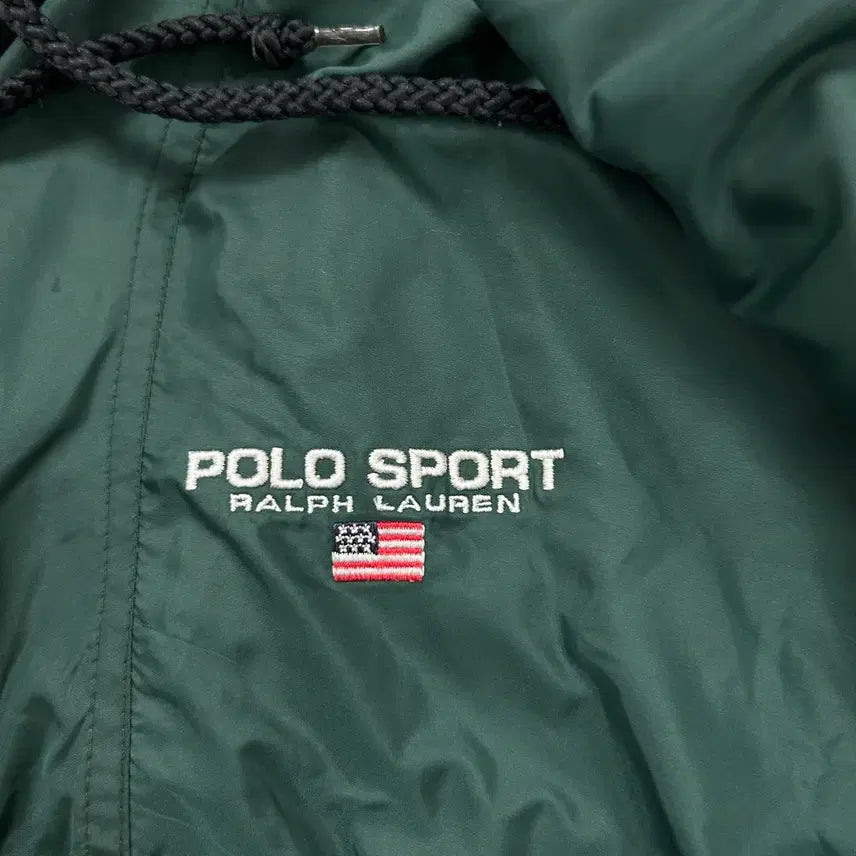 [BUNJANG] Polo Sport 90s Nylon Field Jacket / 폴로스포츠 90s 나일론 야상 자켓(S)