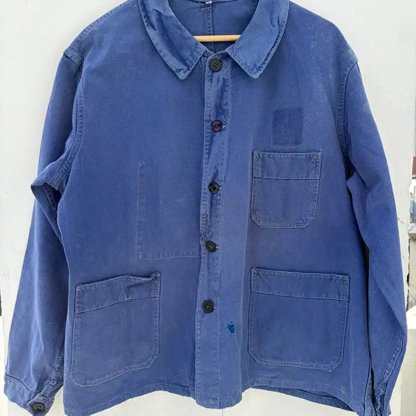 [BUNJANG] Vintage French Work Jacket / 60s distressed french work jacket