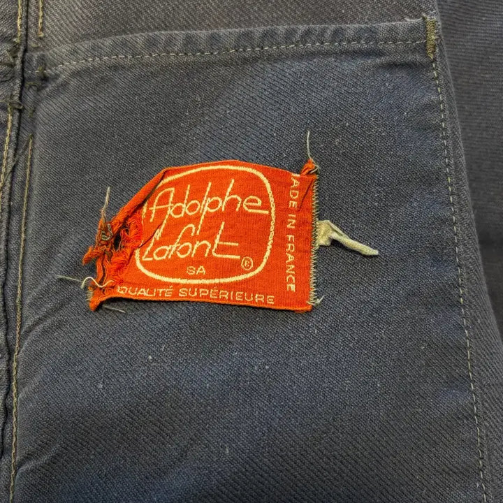 [BUNJANG] Vintage French Work Jacket / 60s distressed french work jacket