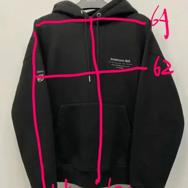 [BUNJANG] Andersson Bell Black Hoodie M / 앤더슨벨 블랙 후드티 M 100 105