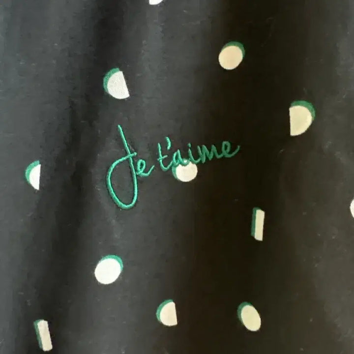 [BUNJANG] DECOVIEW Black Dot Long Gown / DECOVIEW 블랙 도트 롱 가운