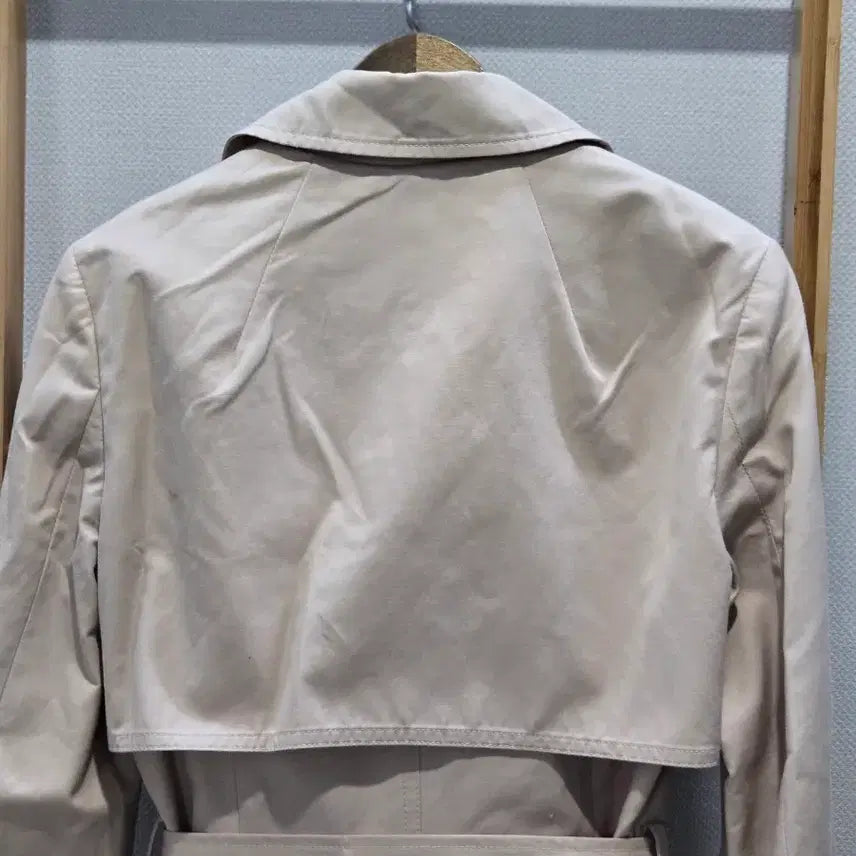 [BUNJANG] Plastic Island Beige Trench Coat / 플라스틱아일랜드 베이지 트렌치코트