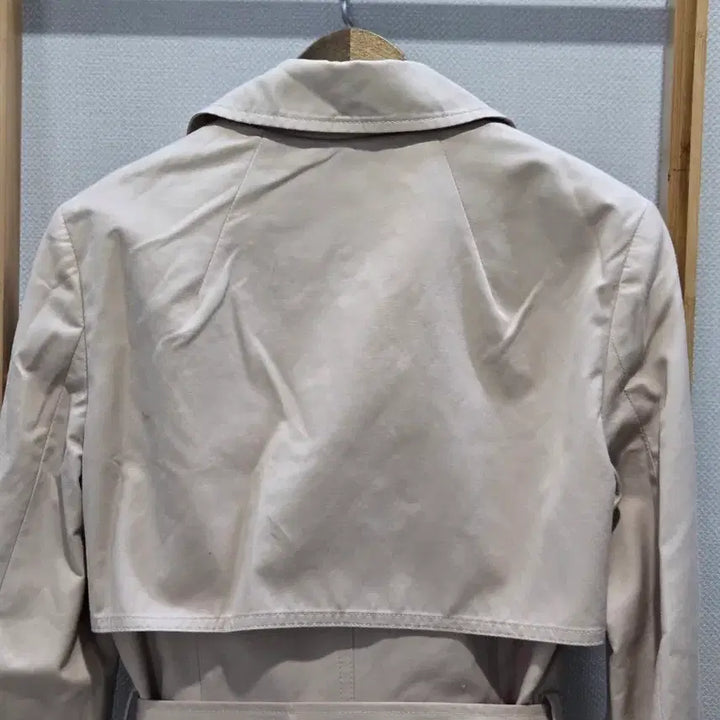 [BUNJANG] Plastic Island Beige Trench Coat / 플라스틱아일랜드 베이지 트렌치코트