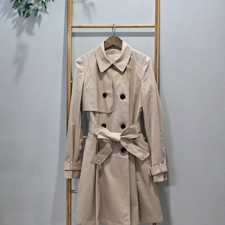 [BUNJANG] Plastic Island Beige Trench Coat / 플라스틱아일랜드 베이지 트렌치코트