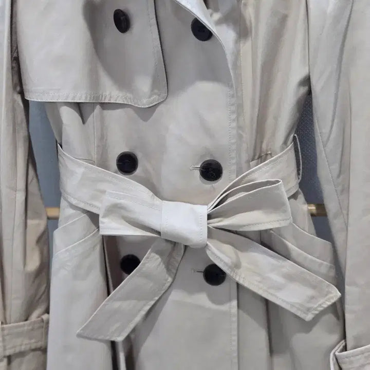 [BUNJANG] Plastic Island Beige Trench Coat / 플라스틱아일랜드 베이지 트렌치코트