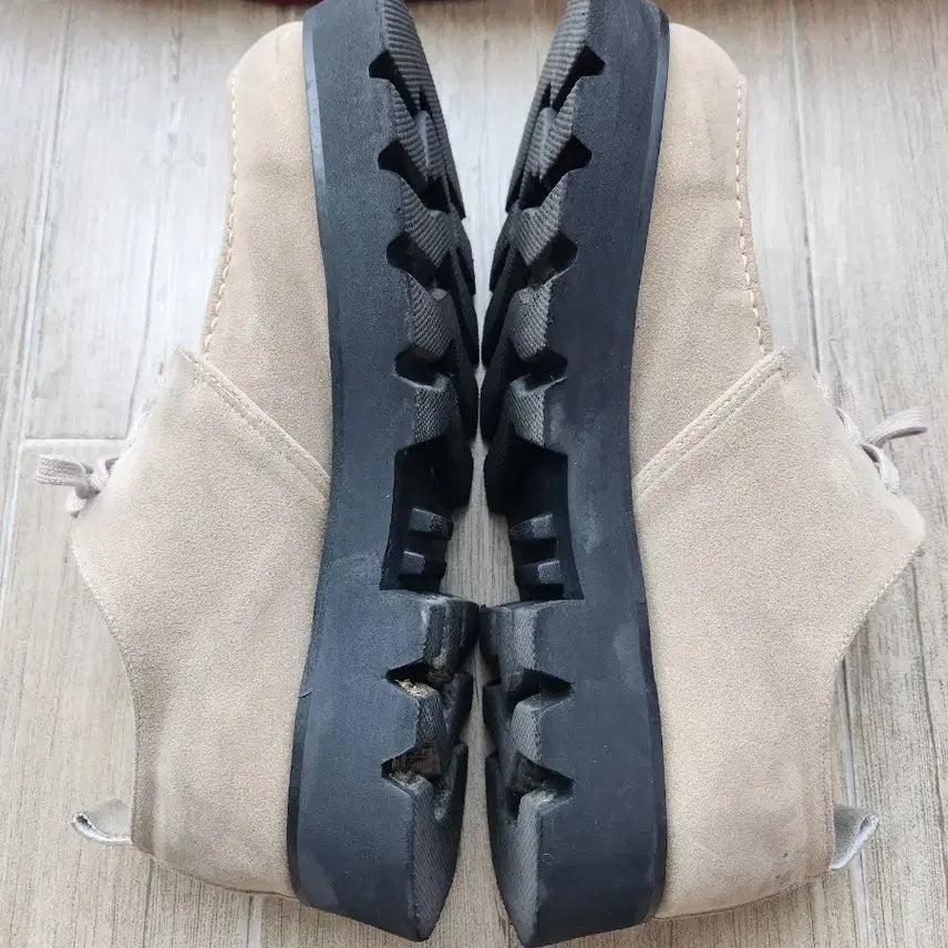 [BUNJANG] YSH Colson Square Toe Suede Derby Shoes / YSH 콜슨 스퀘어토 스웨이드 더비슈즈 베이지 43 (280)