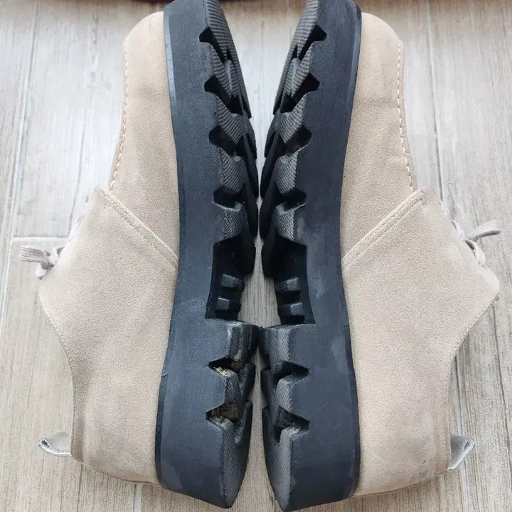 [BUNJANG] YSH Colson Square Toe Suede Derby Shoes / YSH 콜슨 스퀘어토 스웨이드 더비슈즈 베이지 43 (280)