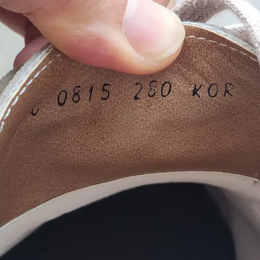 [BUNJANG] YSH Colson Square Toe Suede Derby Shoes / YSH 콜슨 스퀘어토 스웨이드 더비슈즈 베이지 43 (280)