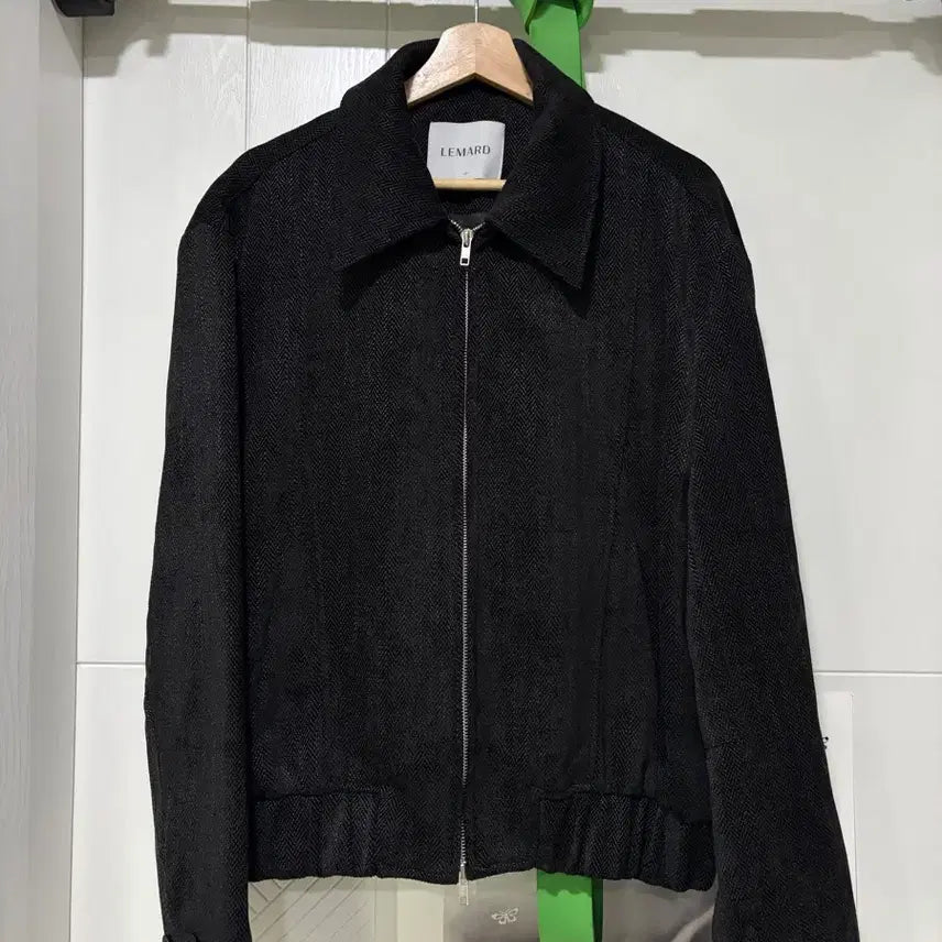 [BUNJANG] LEMARD Black Bomber Jacket / LEMARD 르마드 블랙 봄버 자켓