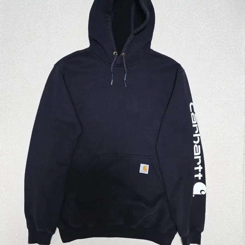[BUNJANG] Carhartt Hooded Sweatshirt Black / 칼하트 후드티 블랙