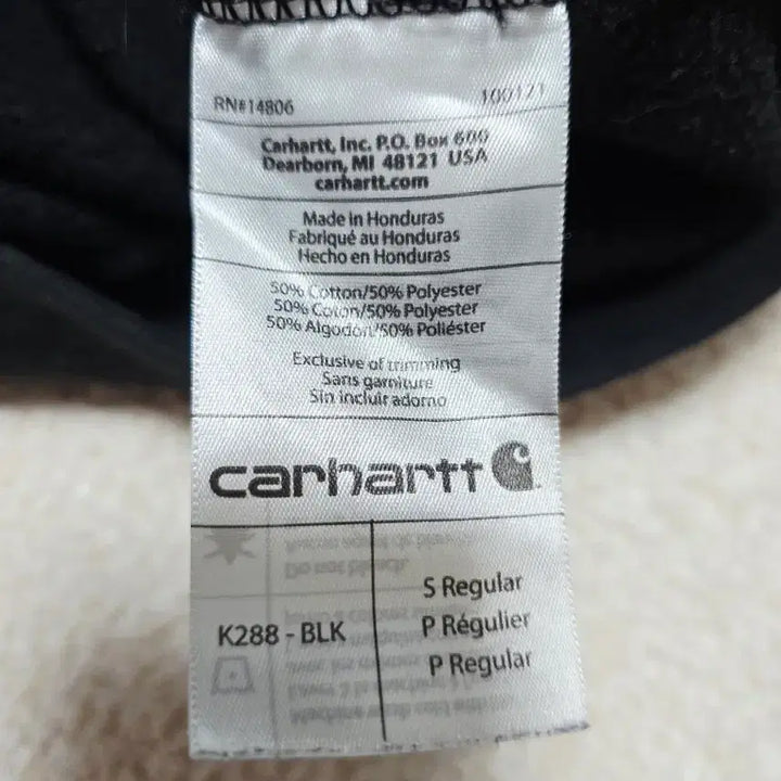 [BUNJANG] Carhartt Hooded Sweatshirt Black / 칼하트 후드티 블랙