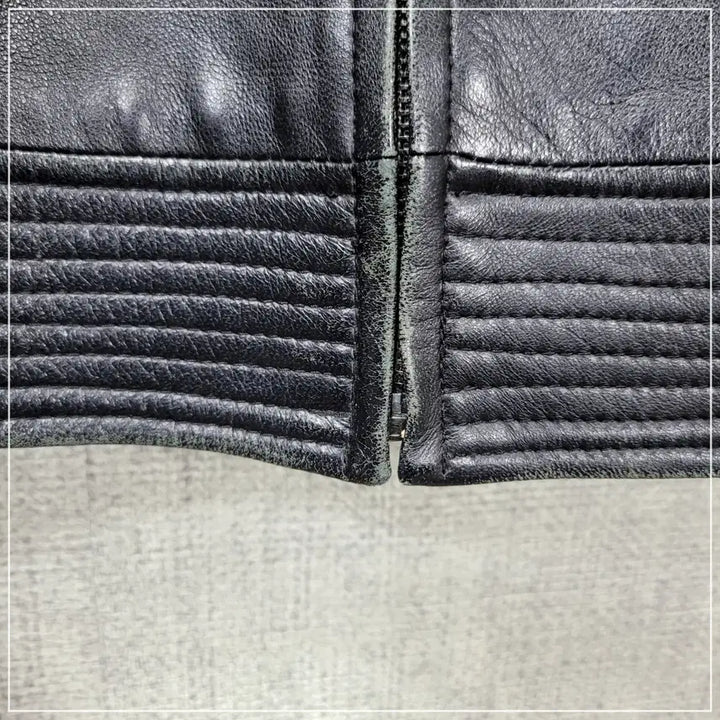 [BUNJANG] Vicky Black Real Lambskin Leather Jacket Women&