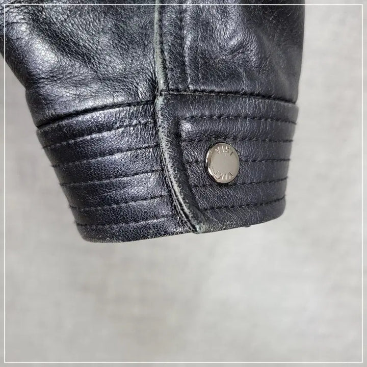 [BUNJANG] Vicky Black Real Lambskin Leather Jacket Women&