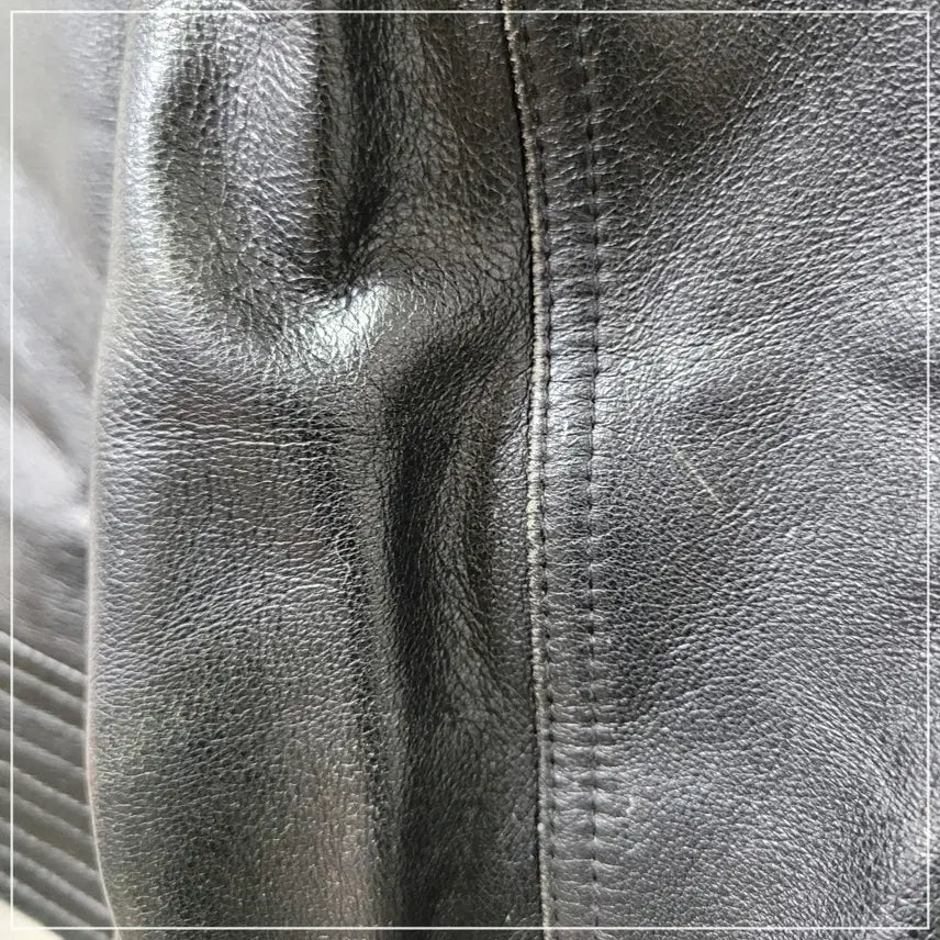 [BUNJANG] Vicky Black Real Lambskin Leather Jacket Women&