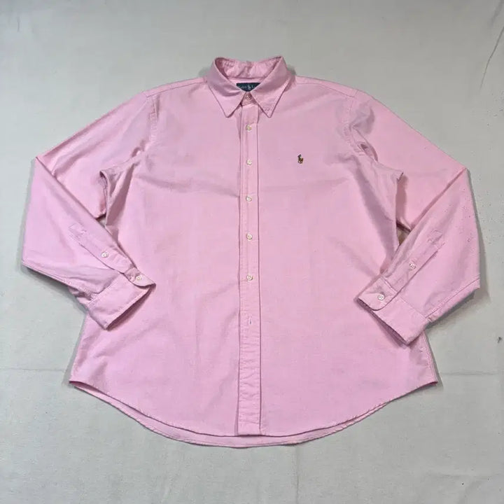 [BUNJANG] Polo Ralph Lauren Classic Pink Oxford Shirt / XL) 폴로 랄프로렌 클래식 핑크 옥스포드 셔츠 커스텀핏