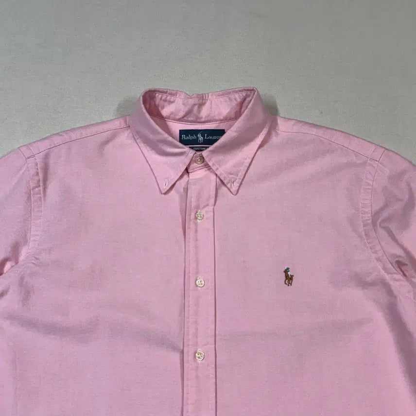 [BUNJANG] Polo Ralph Lauren Classic Pink Oxford Shirt / XL) 폴로 랄프로렌 클래식 핑크 옥스포드 셔츠 커스텀핏