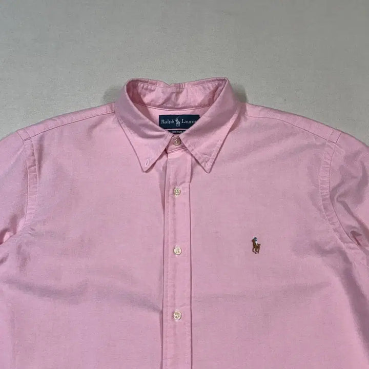 [BUNJANG] Polo Ralph Lauren Classic Pink Oxford Shirt / XL) 폴로 랄프로렌 클래식 핑크 옥스포드 셔츠 커스텀핏