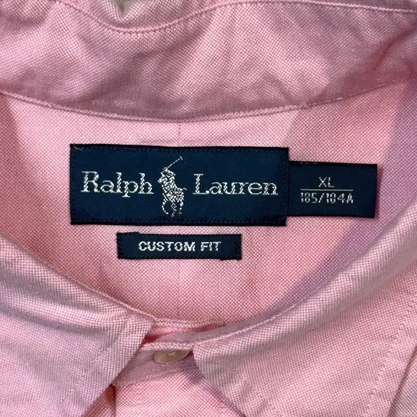 [BUNJANG] Polo Ralph Lauren Classic Pink Oxford Shirt / XL) 폴로 랄프로렌 클래식 핑크 옥스포드 셔츠 커스텀핏