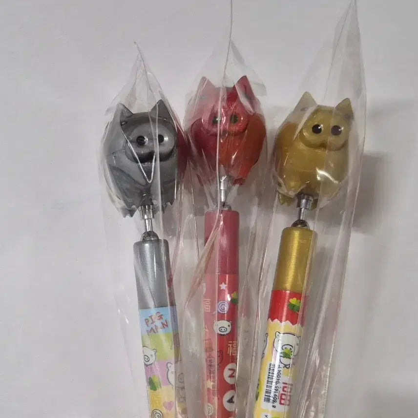 [SOLD OUT] 고전 행운의 돼지 꺽어 돌려 샤프(택1)