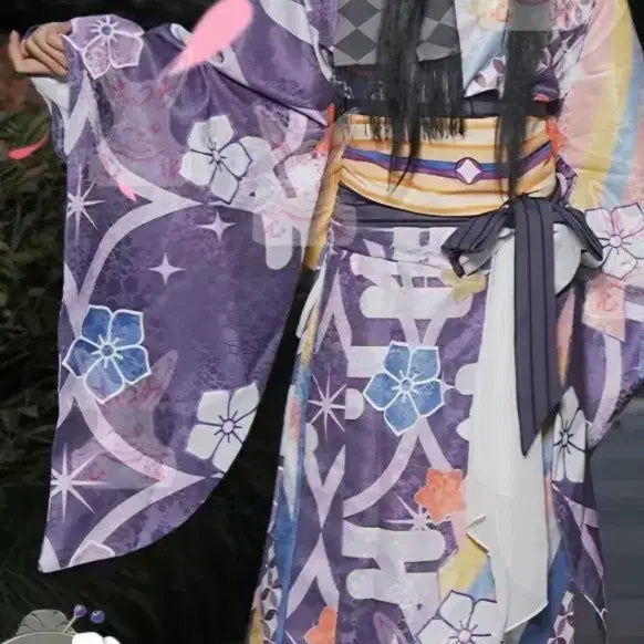 [BUNJANG] Madoka Magica Homura Kimono Cosplay / 마법소녀 마도카 마기카 호무라 기모노 코스프레 판매