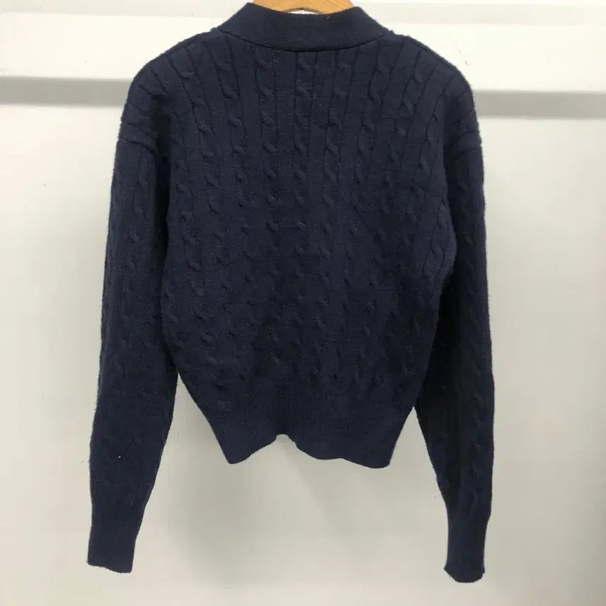 [BUNJANG] Rola Rola Cable V-Neck Knit Cardigan / 로라로라 케이블 V넥 니트 F