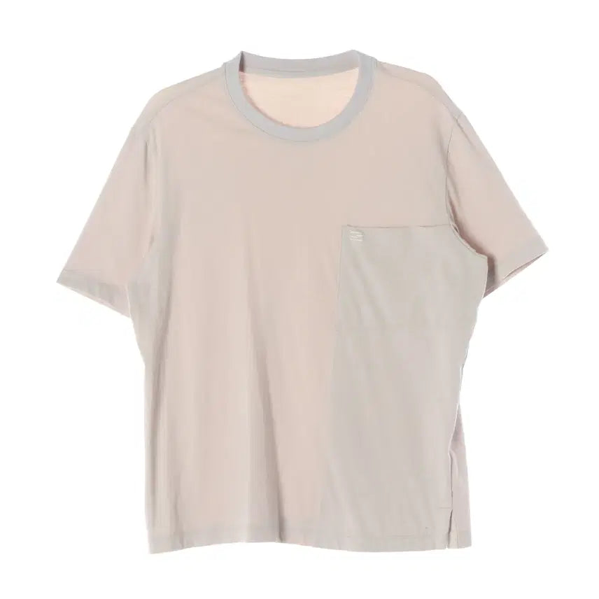 [BUNJANG] System Homme 21SS Oversized Short Sleeve T-shirt Beige / 시스템 옴므 21SS 오버핏 반팔 티셔츠 베이지