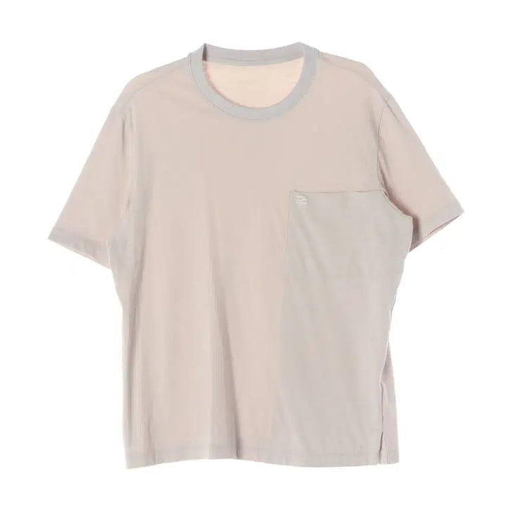 [BUNJANG] System Homme 21SS Oversized Short Sleeve T-shirt Beige / 시스템 옴므 21SS 오버핏 반팔 티셔츠 베이지
