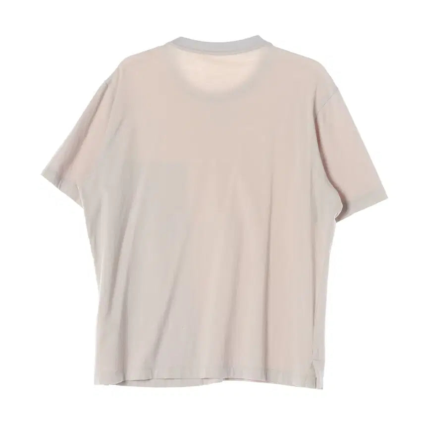 [BUNJANG] System Homme 21SS Oversized Short Sleeve T-shirt Beige / 시스템 옴므 21SS 오버핏 반팔 티셔츠 베이지