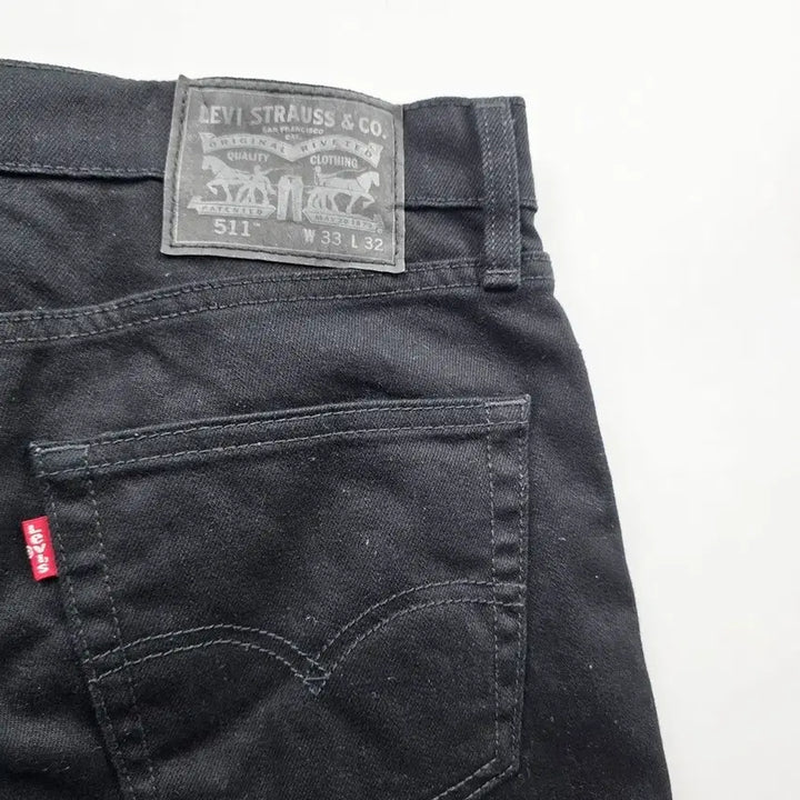 [SOLD OUT] 리바이스 청바지 흑청 스판 데님 사이즈33 R4678