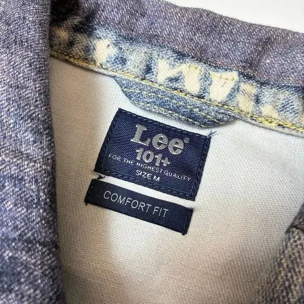 [BUNJANG] Lee 101+ Patched Denim Trucker Jacket / Lee 리 101+ 패치드 트러커 데님 자켓 PN8546