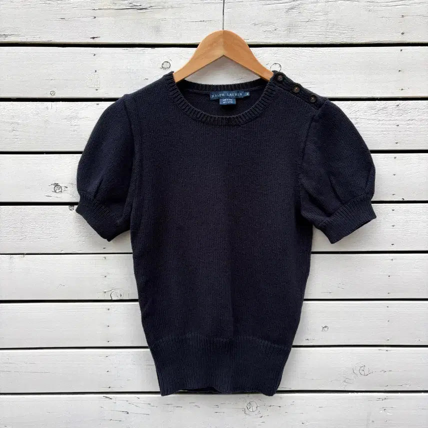 [BUNJANG] Polo Short Sleeve Knit Top / Polo 폴로 반팔 니트