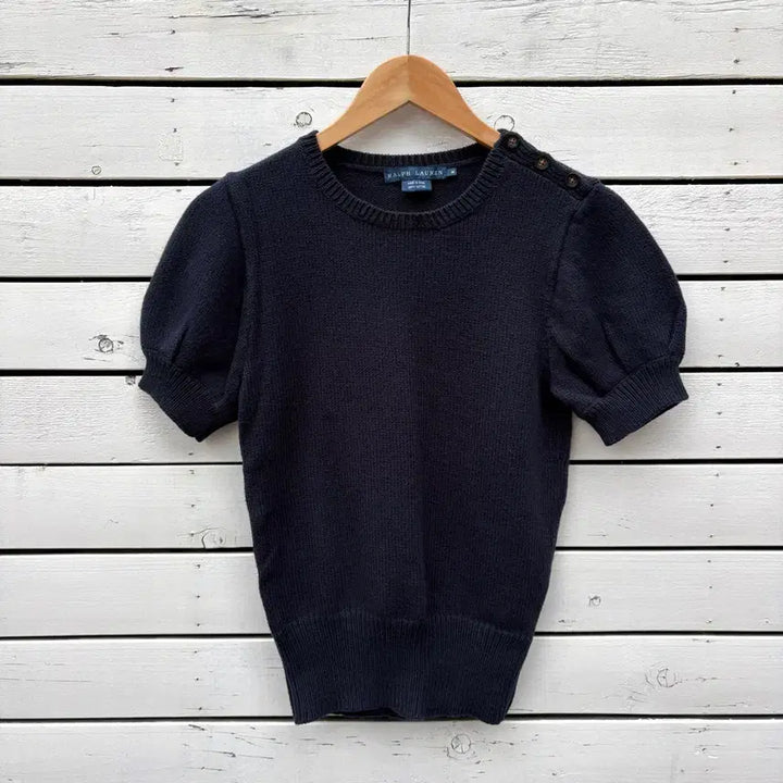 [BUNJANG] Polo Short Sleeve Knit Top / Polo 폴로 반팔 니트