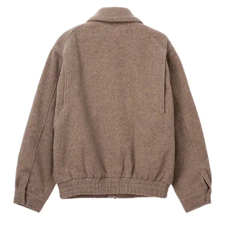 [BUNJANG] TNGT Oversized Wool Blouson Beige Jacket / TNGT 오버핏 울 블루종 점퍼 베이지 95 새제품