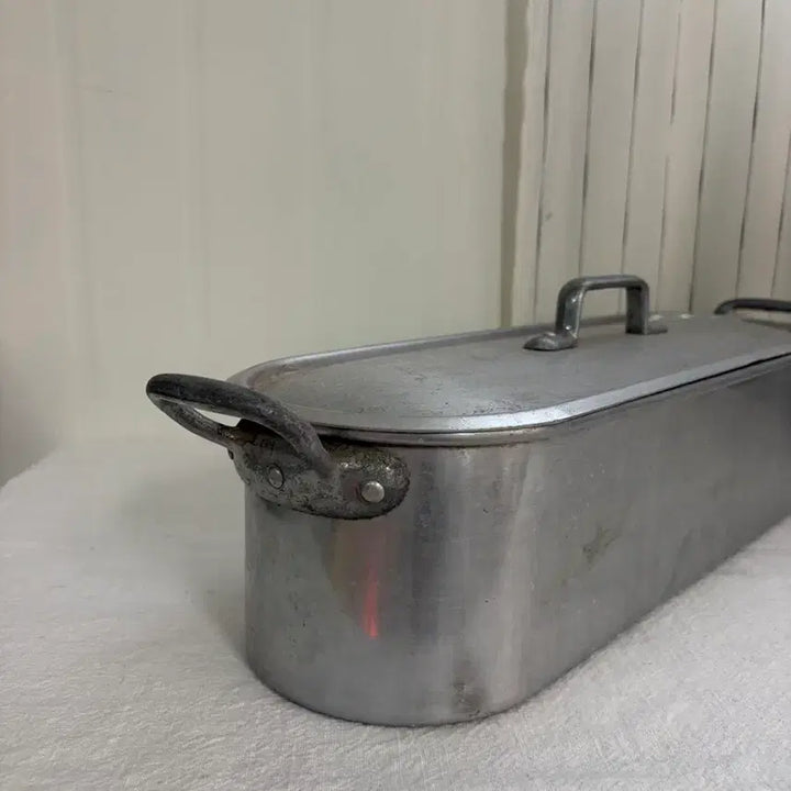 [BUNJANG] Vintage Aluminum Fish Box / 빈티지 알루미늄 피쉬팟
