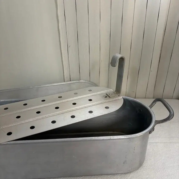 [BUNJANG] Vintage Aluminum Fish Box / 빈티지 알루미늄 피쉬팟